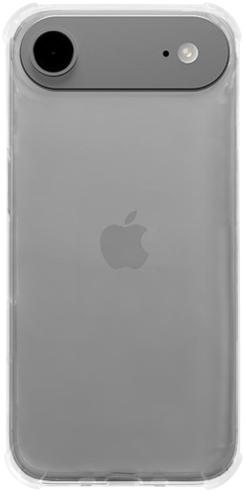 Apple iPhone 17 Air szilikon tok közepesen ütésálló légpárnás sarok átlátszó